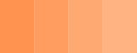 color orange gradient