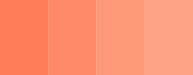 color orange gradient